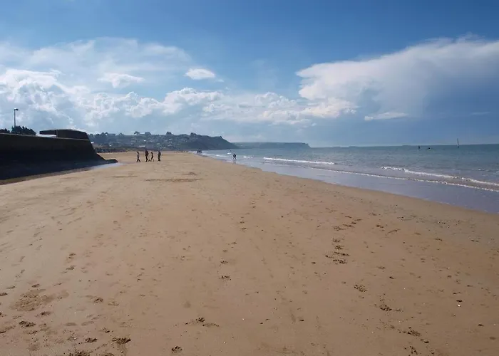 F1 Mansarde A 100m De La Plage, Proche De Arromanches Et Des Plages Du Debarquement Saint-Côme-de-Fresné